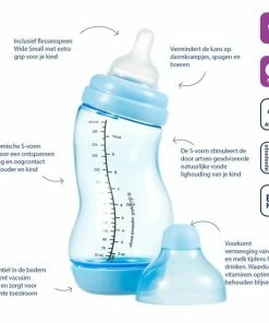Difrax - S-fles Anti-Koliek BPA Vrij - 310 Ml -Sophie Shop 550x550 185