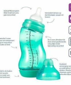 Difrax - S-fles Anti-Koliek BPA Vrij - 310 Ml -Sophie Shop 550x550 195