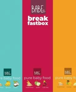 Babe Breakfast Box - Biologische Culinaire Babyhapjes Vanaf 8 Maanden - Variatiemenu - 6 Maaltijden Met 3 Unieke Smaken - 6x200 Gram Babyvoeding - Winnaar Baby Innovation Award 2022 – Beste Babyvoeding 2022 -Sophie Shop 550x550 198