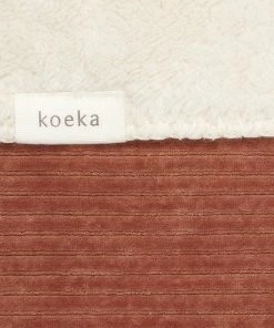 Koeka Baby Dekentje Wieg Teddy Vik - Bruin - 75x100cm -Sophie Shop 550x550 218