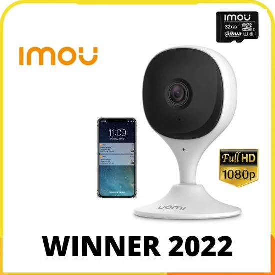 Imou Babyfoon Met Camera - Met App - Geluid En Bewegingsdetectie - 32 Gb SD Card - Nactvisie - Full HD - Wifi - Wit 13 Imou Babyfoon Met Camera - Met App - Geluid En Bewegingsdetectie - 32 Gb SD Card - Nactvisie - Full HD - Wifi - Wit - Afbeelding 11