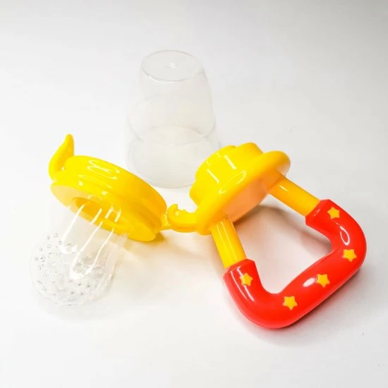 Merkloos 4 In 1 Baby Fruitspeen - Bijtring - Fruitzuiger - Babyvoeding - Siliconen Fruitspeen - Baby Shower Of Kraam Cadeau - Geel 7 Merkloos 4 In 1 Baby Fruitspeen - Bijtring - Fruitzuiger - Babyvoeding - Siliconen Fruitspeen - Baby Shower Of Kraam Cadeau - Geel - Afbeelding 5