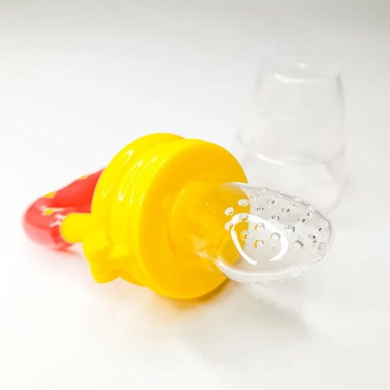 Merkloos 4 In 1 Baby Fruitspeen - Bijtring - Fruitzuiger - Babyvoeding - Siliconen Fruitspeen - Baby Shower Of Kraam Cadeau - Geel 8 Merkloos 4 In 1 Baby Fruitspeen - Bijtring - Fruitzuiger - Babyvoeding - Siliconen Fruitspeen - Baby Shower Of Kraam Cadeau - Geel - Afbeelding 6