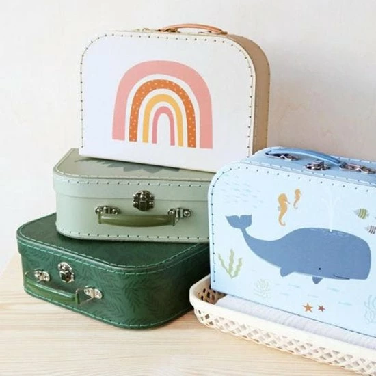 Kofferset: Regenbogen | A Little Lovely Company 4 Kofferset: Regenbogen | A Little Lovely Company - Afbeelding 2