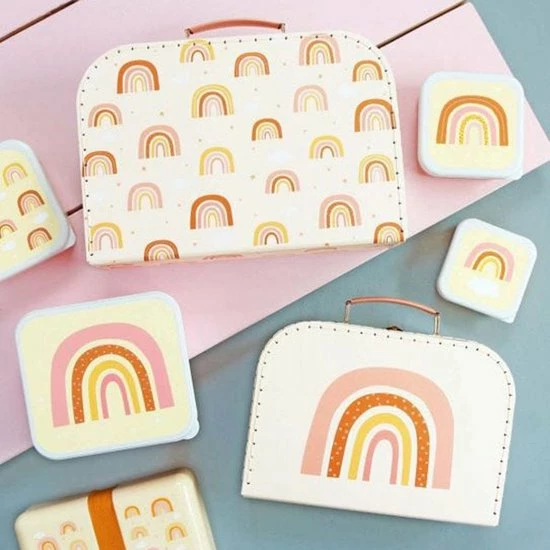 Kofferset: Regenbogen | A Little Lovely Company 5 Kofferset: Regenbogen | A Little Lovely Company - Afbeelding 3