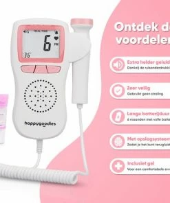 Happygoodies® Professionele Doppler Voor Hartslagen – Angelsound - Baby Hartje Monitor – Zwangerschapscadeau -Sophie Shop 550x550 266