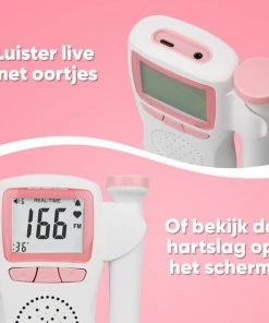 Happygoodies® Professionele Doppler Voor Hartslagen – Angelsound - Baby Hartje Monitor – Zwangerschapscadeau -Sophie Shop 550x550 269