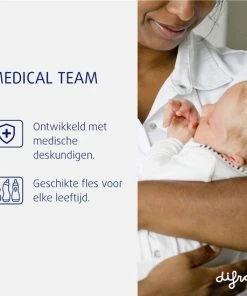 Difrax Babyfles 250 Ml Natural - Anti-Colic - Groen - 2 Stuks -Sophie Shop 550x550 283