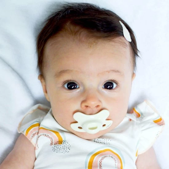 Difrax Fopspeen Newborn Dental - Lichtblauw/Crèmewit/Lichtroze/Lichtgroen - Orthodontische Speen - 4 Stuks 9 Difrax Fopspeen Newborn Dental - Lichtblauw/Crèmewit/Lichtroze/Lichtgroen - Orthodontische Speen - 4 Stuks - Afbeelding 7