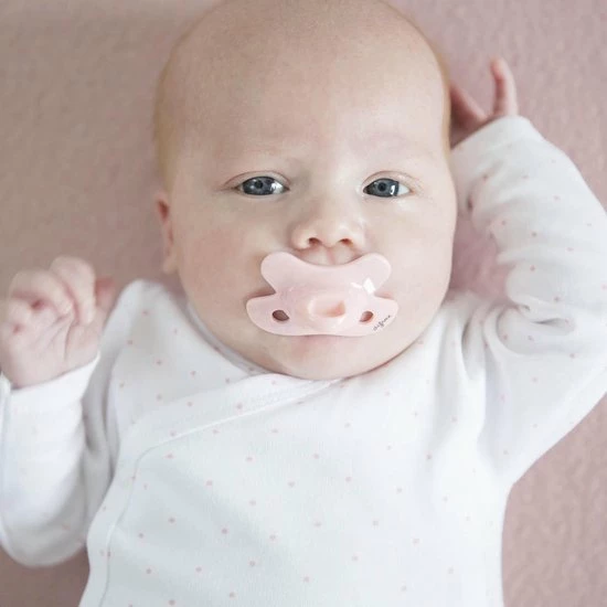 Difrax Fopspeen Newborn Dental - Lichtblauw/Crèmewit/Lichtroze/Lichtgroen - Orthodontische Speen - 4 Stuks 10 Difrax Fopspeen Newborn Dental - Lichtblauw/Crèmewit/Lichtroze/Lichtgroen - Orthodontische Speen - 4 Stuks - Afbeelding 8