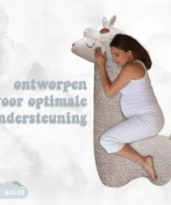 Bolke® - Zwangerschapskussen - Voedingskussen - Zijslaapkussen - Zwangerschap - Zwangerschap Cadeau - Body Pillow - Lichaamskussen - Lama 15 Bolke® - Zwangerschapskussen - Voedingskussen - Zijslaapkussen - Zwangerschap - Zwangerschap Cadeau - Body Pillow - Lichaamskussen - Lama -Sophie Shop 550x550 345