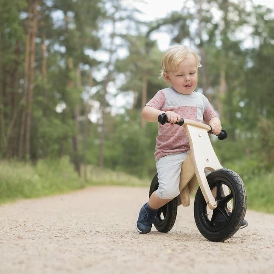 Bandito Bandit 2 In 1 Classic Hout - Loopfiets 4 Bandito Bandit 2 In 1 Classic Hout - Loopfiets - Afbeelding 2
