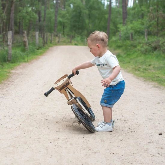 Bandito Bandit 2 In 1 Classic Hout - Loopfiets 9 Bandito Bandit 2 In 1 Classic Hout - Loopfiets - Afbeelding 7