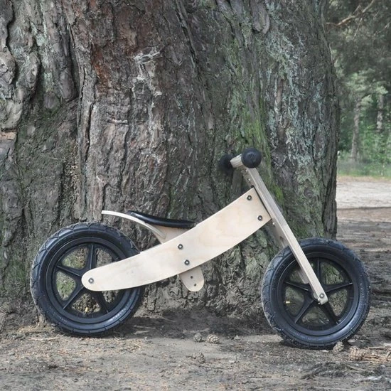 Bandito Bandit 2 In 1 Classic Hout - Loopfiets 12 Bandito Bandit 2 In 1 Classic Hout - Loopfiets - Afbeelding 10