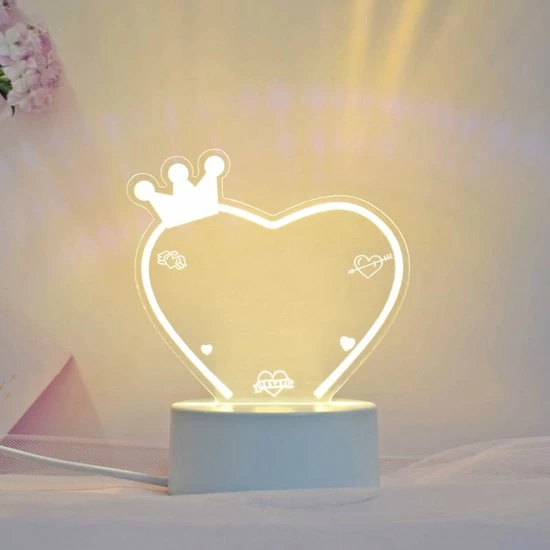 LuxusLiving - Schrijf Nachtlamp LED - Tekenlamp - Message Board - Nachtlampje - Bureaulamp - Romantisch - Cadeau 5 LuxusLiving - Schrijf Nachtlamp LED - Tekenlamp - Message Board - Nachtlampje - Bureaulamp - Romantisch - Cadeau - Afbeelding 3