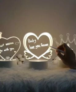 LuxusLiving - Schrijf Nachtlamp LED - Tekenlamp - Message Board - Nachtlampje - Bureaulamp - Romantisch - Cadeau 9 LuxusLiving - Schrijf Nachtlamp LED - Tekenlamp - Message Board - Nachtlampje - Bureaulamp - Romantisch - Cadeau -Sophie Shop 550x550 386