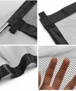 KingSo Traphekje Zonder Boren - 180x75cm - Hondenhek - Zwart -Sophie Shop 550x550 4