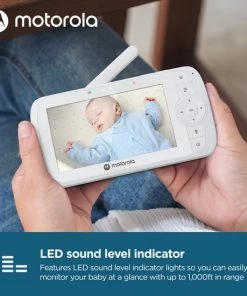 Motorola Nursery Babyfoon - Video Baby Monitor - VM35 - Wit - 5-inch Ouder Unit - Infrarood - Digitale Zoom - Terugspreekfunctie -Sophie Shop 550x550 416