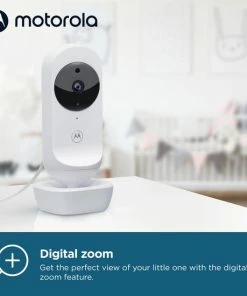 Motorola Nursery Babyfoon - Video Baby Monitor - VM35 - Wit - 5-inch Ouder Unit - Infrarood - Digitale Zoom - Terugspreekfunctie -Sophie Shop 550x550 417
