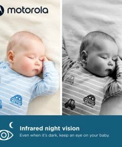 Motorola Nursery Babyfoon - Video Baby Monitor - VM35 - Wit - 5-inch Ouder Unit - Infrarood - Digitale Zoom - Terugspreekfunctie -Sophie Shop 550x550 419