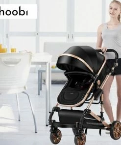 Hoobi? Hoobi Luxe Kinderwagen 3 In 1 - Buggy - Kinderwagen Met Stoel En Wieg Wandelwagen - Hoge Kwaliteit Blauw -Sophie Shop 550x550 448