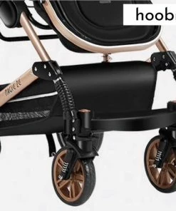 Hoobi? Hoobi Luxe Kinderwagen 3 In 1 - Buggy - Kinderwagen Met Stoel En Wieg Wandelwagen - Hoge Kwaliteit Blauw -Sophie Shop 550x550 449