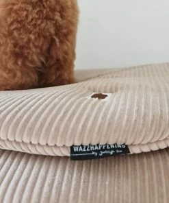 Wazzhappening By Jaeleigh Do Wazzhappening - Boxkleed Pip - 95 Cm - Ribvelours - Zand - Rib - Rond -Sophie Shop 550x550 47