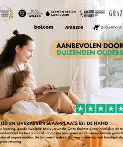 Deryan Baby Luxe Campingbedje Inclusief Zelfopblaasbare Matras - Ocean -Sophie Shop 550x550 516