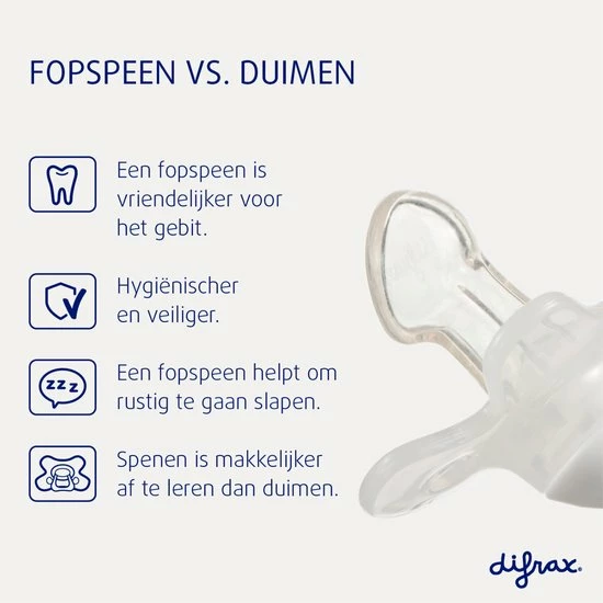 Difrax Fopspeen 0-6 Maanden Dental - Lichblauw/Grijs/Lichtroze/Roodbruin - Orthodontische Speen - 4 Stuks 7 Difrax Fopspeen 0-6 Maanden Dental - Lichblauw/Grijs/Lichtroze/Roodbruin - Orthodontische Speen - 4 Stuks - Afbeelding 5