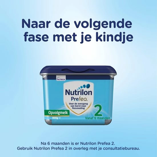 Nutrilon Prefea 1 - Flesvoeding Vanaf De Geboorte - 800g 7 Nutrilon Prefea 1 - Flesvoeding Vanaf De Geboorte - 800g - Afbeelding 5