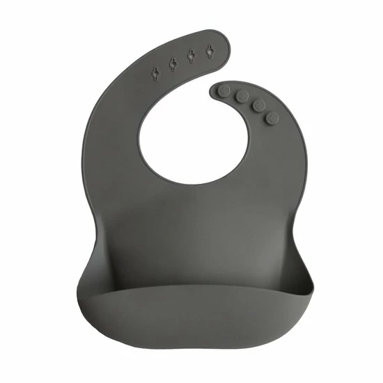 Mushie Siliconen Baby Slabbetje Met Opvangbakje | Silver Sage | BPA Ftalaatvrij| Afwasbaar 6 Mushie Siliconen Baby Slabbetje Met Opvangbakje | Silver Sage | BPA Ftalaatvrij| Afwasbaar - Afbeelding 4