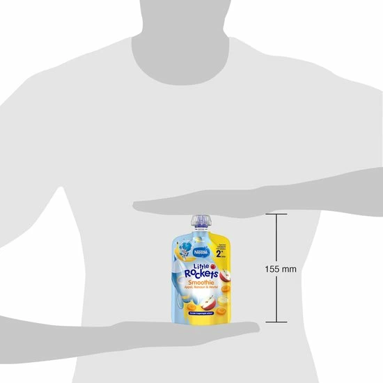 Nestl? Nestl Little Rockets Smoothie Appel Banaan Wortel- Vanaf 2 Jaar- 6 Stuks 6 Nestl? Nestl Little Rockets Smoothie Appel Banaan Wortel- Vanaf 2 Jaar- 6 Stuks - Afbeelding 4