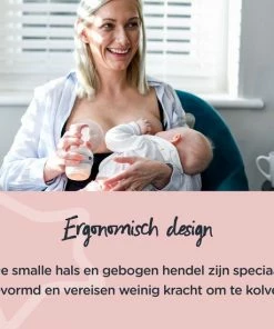Tommee Tippee Made For Me - Startpakket Voor Borstvoeding - Bestaande Uit Een Handmatige Borstkolf, Zuigflessen En Spenen, Een Sterilisatordoos, Fopspenen, Zoogkompressen, Bewaarbakjes Voor Moedermelk En Bijbehorende Deksels -Sophie Shop 550x550 639