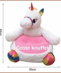 Merkloos Grote Knuffel / Baby Sofa's Of Kindersofa's / Zo Fijn Bij Een Knuffel (Unicorn) Op Schoot Zitten