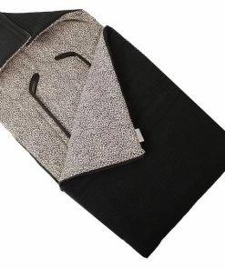 Ukje Voetenzak - Geschikt Voor Maxi Cosi - Universeel - Zwart Luipaard