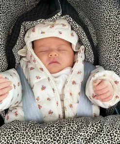 Ukje Voetenzak - Geschikt Voor Maxi Cosi - Universeel - Zwart Luipaard -Sophie Shop 550x550 667