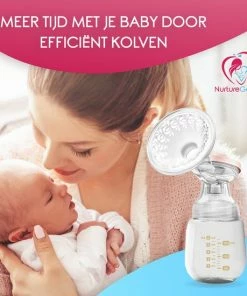 NurtureGoods Smart Dubbele Elektrische Borstkolf - Inclusief 2x180 Ml Babyfles, Kolfdagboek En Speen 19 NurtureGoods Smart Dubbele Elektrische Borstkolf - Inclusief 2x180 Ml Babyfles, Kolfdagboek En Speen -Sophie Shop 550x550 68