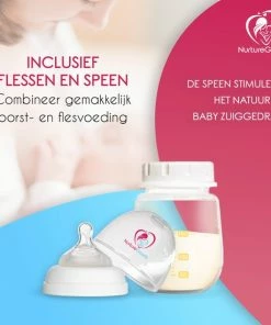 NurtureGoods Smart Dubbele Elektrische Borstkolf - Inclusief 2x180 Ml Babyfles, Kolfdagboek En Speen 20 NurtureGoods Smart Dubbele Elektrische Borstkolf - Inclusief 2x180 Ml Babyfles, Kolfdagboek En Speen -Sophie Shop 550x550 69