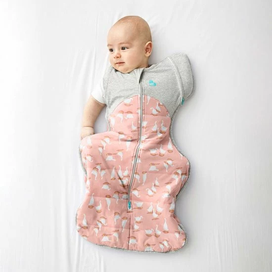 Love To Dream Swaddle Up Overgangsslaapzak Large 8,5 - 11 Kg 2.5 TOG (16 C - 20 C) Pink Fase 2 Uitbakeren 6 Love To Dream Swaddle Up Overgangsslaapzak Large 8,5 - 11 Kg 2.5 TOG (16 C - 20 C) Pink Fase 2 Uitbakeren - Afbeelding 4