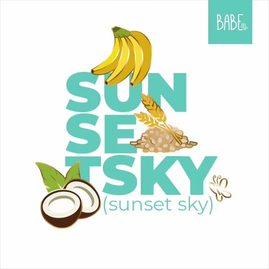 Babe Breakfast Box Met 1 Smaak - Havermout - Kokos - Banaan - Biologische Culinaire Babyhapjes Vanaf 8 Tot 36 Maanden - Sunset Sky - 6x200 Gram Babyvoeding - Winnaar Baby Innovation Award 2022 Beste Babyvoeding 2022 4 Babe Breakfast Box Met 1 Smaak - Havermout - Kokos - Banaan - Biologische Culinaire Babyhapjes Vanaf 8 Tot 36 Maanden - Sunset Sky - 6x200 Gram Babyvoeding - Winnaar Baby Innovation Award 2022 Beste Babyvoeding 2022 - Afbeelding 2