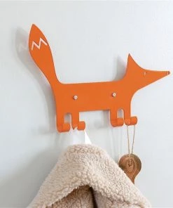Metalen Kinderkapstok Vos Oranje Bos Marnelly -Sophie Shop 550x550 745