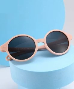 Maesy - Baby Zonnebril Noah - 0-2 Jaar - Flexibel Buigbaar - Verstelbaar Elastiek - Gepolariseerde UV400 Bescherming - Jongens En Meisjes - Babyzonnebril Ovaal - Licht Blauw -Sophie Shop 550x550 761