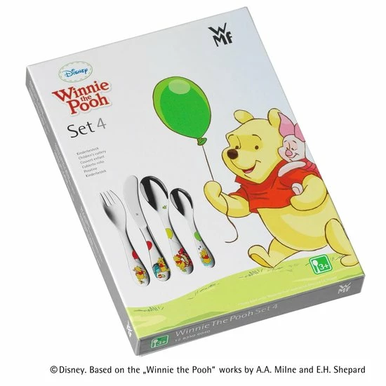 WMF Kids Kinderbestekset - 4-delig - Disney Winnie The Pooh 6 WMF Kids Kinderbestekset - 4-delig - Disney Winnie The Pooh - Afbeelding 4
