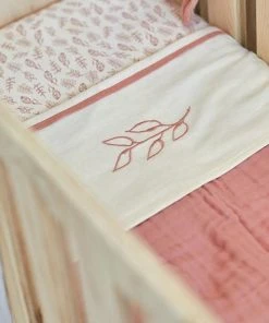Jollein Baby Deken Ledikant 120x120cm Wrinkled - Rosewood -Sophie Shop 550x550 770