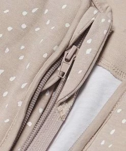 Jollein Baby Baby Winterslaapzak 4-Seizoenen 70cm Spickle - Nougat -Sophie Shop 550x550 776