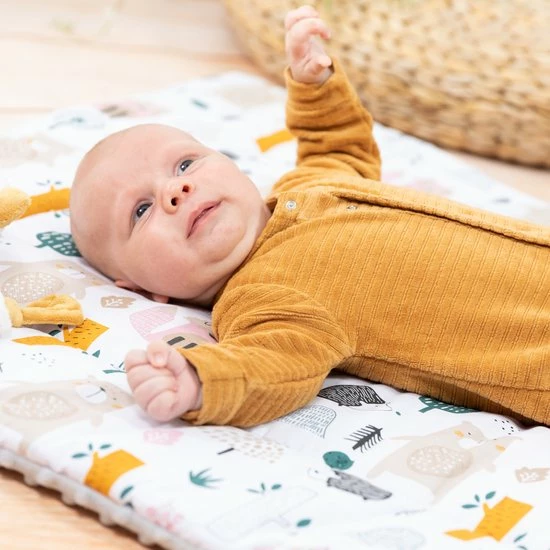 Nov?y Nov Y - Boxkleed 75x95 Cm - Bos Dieren - Bosdieren - Grijs 7 Nov?y Nov Y - Boxkleed 75x95 Cm - Bos Dieren - Bosdieren - Grijs - Afbeelding 5