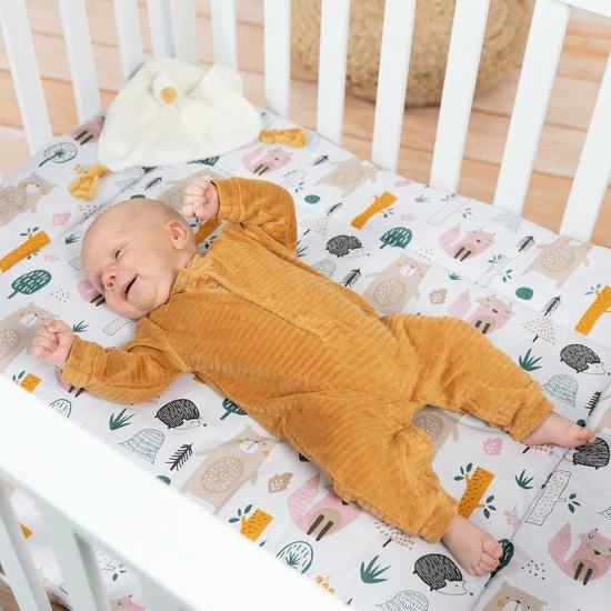 Nov?y Nov Y - Boxkleed 75x95 Cm - Bos Dieren - Bosdieren - Grijs 8 Nov?y Nov Y - Boxkleed 75x95 Cm - Bos Dieren - Bosdieren - Grijs - Afbeelding 6