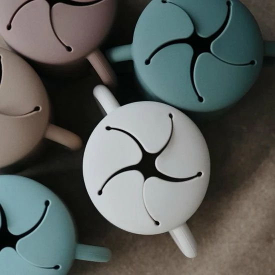 Mushie - Siliconen Snack Cup 12 Mushie - Siliconen Snack Cup - Afbeelding 10