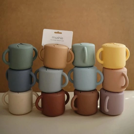 Mushie - Siliconen Snack Cup 17 Mushie - Siliconen Snack Cup - Afbeelding 15