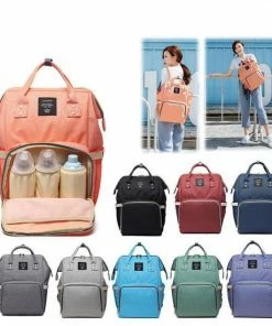 Lequeen LE QUEEN Mummy Maternity Nappy Bag Large Cap Baby Bag Travel Backpack Nursing Bag For Baby Care Nappy Hand Bag Mummy Moederschap Luiertas Grote Capaciteit Babypakket Rugzak Zuigelingstas Voor Babyverzorging Nappy Handtas ZALMROZE -Sophie Shop 550x550 843